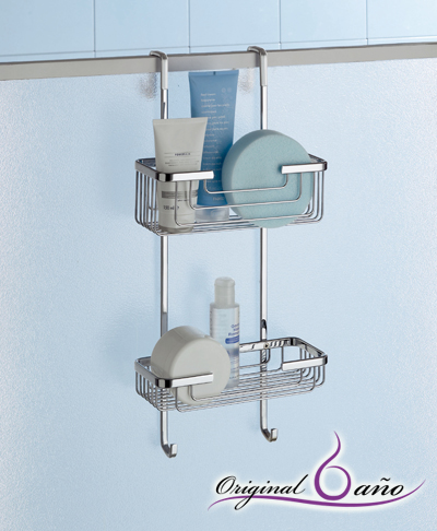 5 estanterías para la ducha que te ayudarán a tenerla bonita y en orden (y  no necesitan taladros)